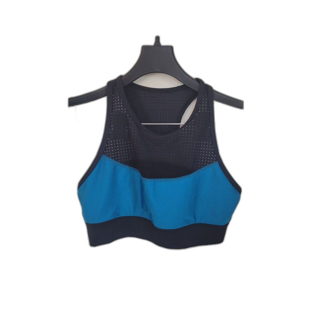Alala Artemis Teal and Black Bra